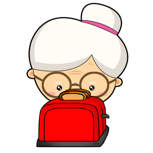 Madlyn, the tech-savy granny, for all your kitchen appliances.