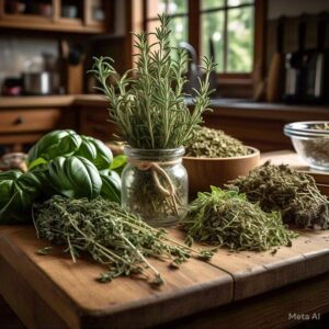 dried herbs