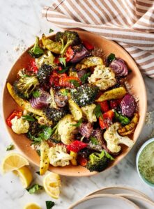 Air fryer roasted veggies